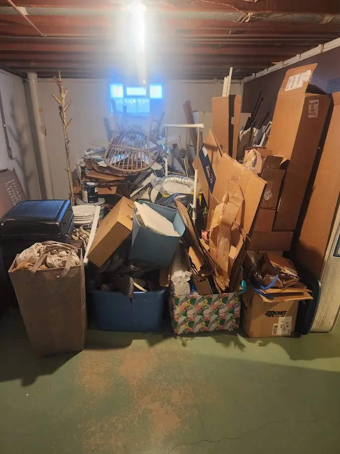 Roll-off dumpster container at job site for Yard Waste Dumpster Rental in Santa Teresa